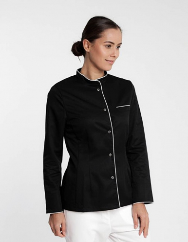 Jacke Pistoia Lady Care - schwarz-weiß